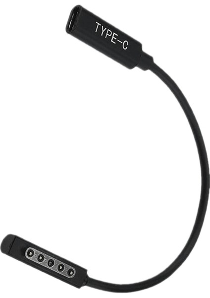 C Tipi Pd Şarj Kablosu USB C Dişi Güç Kaynağı Şarj Adaptörü Dönüştürücü Microsof Surface Pro 1/2 Tablet Için (Yurt Dışından)