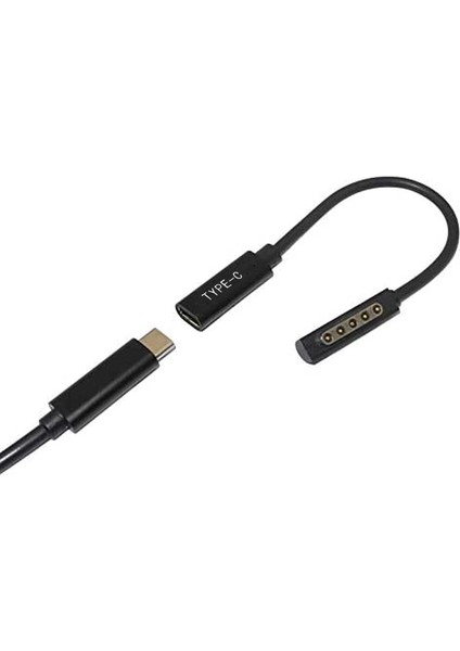 C Tipi Pd Şarj Kablosu USB C Dişi Güç Kaynağı Şarj Adaptörü Dönüştürücü Microsof Surface Pro 1/2 Tablet Için (Yurt Dışından) indirimleri