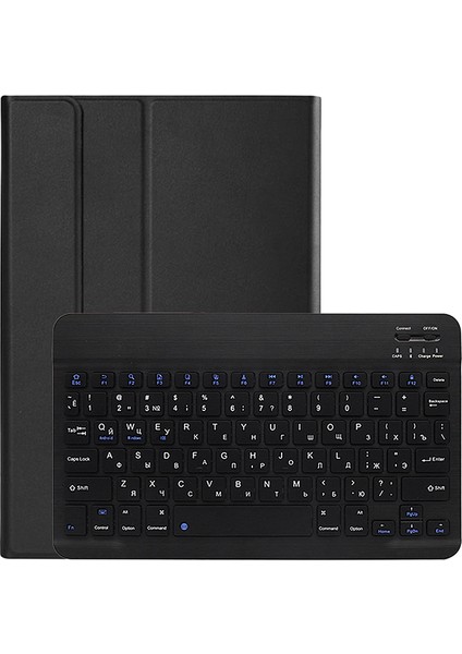 Yeni Matepad Pro 10.8 Inç Tablet Için Rusça / Ingilizce Çift Dil Kablosuz Klavye Kılıfı, Bluetooth Klavye (Yurt Dışından)