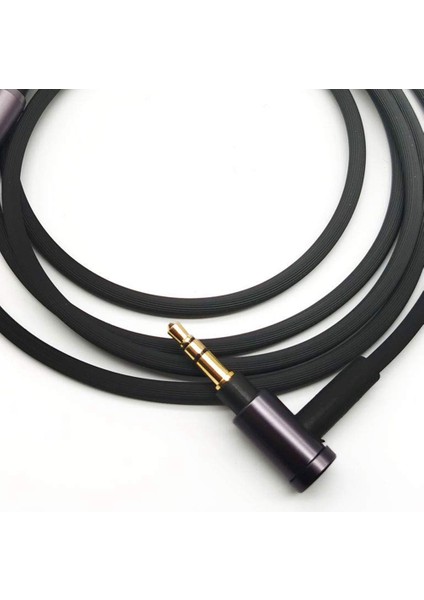 WH-1000 Xm2 Xm3 Xm4 H900N H800 Kulaklık 3,5 mm Ses Kablosu, 1,5 M/4,9 Ft Uzun (Mikrofonsuz Siyah) (Yurt Dışından)