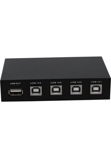 Yeni Mini 4 Bağlantı Noktalı USB Yazıcı Tarayıcı Paylaşımı Paylaşım Anahtarı Ayırıcı Kutusu Hub (Yurt Dışından) indirimleri