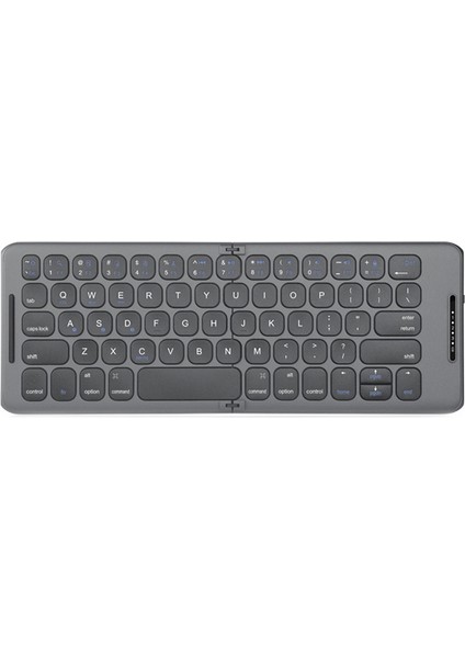 Bilgisayar Tablet Pc Telefon Klavyesi Için Windows Android Için Kullanışlı Katlanabilir Kablosuz Bluetooth Klavye USB Tip C (Yurt Dışından)
