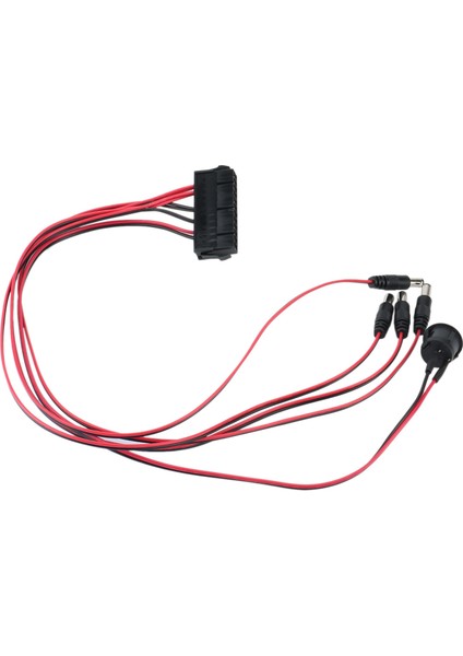 Anakart Atx/eps 24PIN - 12V Dc 5.5x2.1mm Adaptör Kablosu 50CM Güç Kaynağı Jumper Başlangıç ile Açma/kapama Anahtarı (Yurt Dışından)