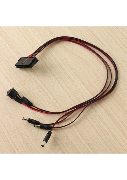 Anakart Atx/eps 24PIN - 12V Dc 5.5x2.1mm Adaptör Kablosu 50CM Güç Kaynağı Jumper Başlangıç ile Açma/kapama Anahtarı (Yurt Dışından)