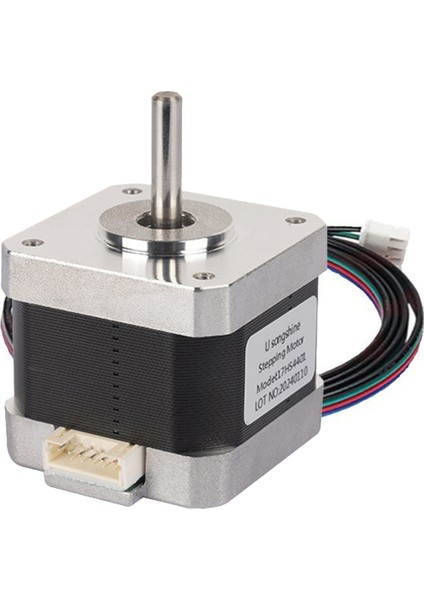 3D Yazıcı Nema 42 Step Motor + Xh2.54 Kablo 17HS4401 38MM Eksen 5mm 3D Yazıcı Dıy Oyma Makinesi Motoru (Yurt Dışından)