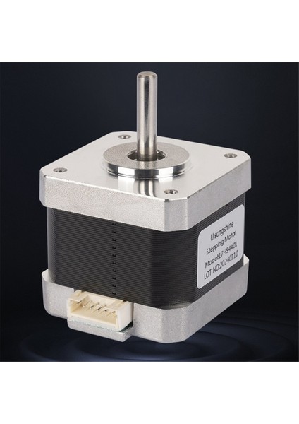 3D Yazıcı Nema 42 Step Motor + Xh2.54 Kablo 17HS4401 38MM Eksen 5mm 3D Yazıcı Dıy Oyma Makinesi Motoru (Yurt Dışından)