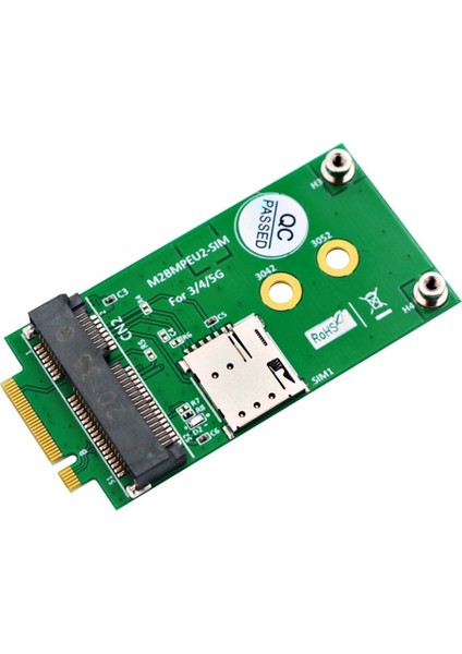 Ngff M.2 B Anahtar Arayüzü Mini Pcı-E Mpcıe Kablosuz Adaptör Kartı Için Nano Yuvası ile 5g 4g 3g Lte Gsm Modülü (Yurt Dışından)