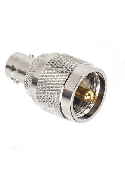 Adet Konnektör Bnc Dişi Jack Uhf PL259 PL-259 Erkek Fiş Düz Rf Koaksiyel Adaptör Dönüştürücü (Yurt Dışından)