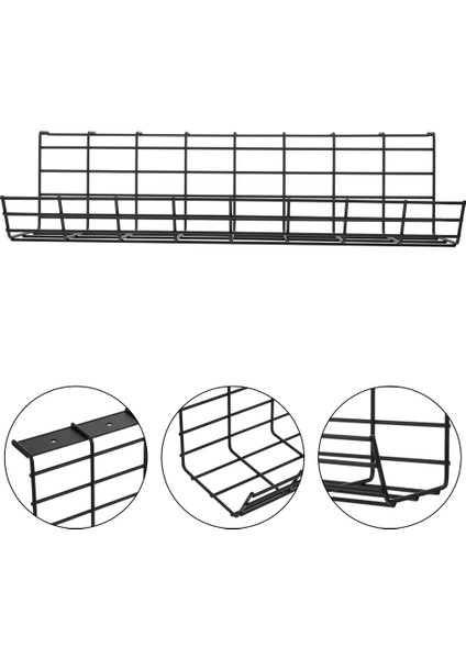Masa Altında Kablo Yönetim Tepsisi Tel Kablosu Güç Şeridi Adaptörü Organizatör Kablo Tepsisi Ofis Masaüstü Için Kabloları Gizlemek Için (Yurt Dışından) fiyatları