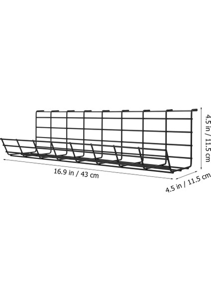 Masa Altında Kablo Yönetim Tepsisi Tel Kablosu Güç Şeridi Adaptörü Organizatör Kablo Tepsisi Ofis Masaüstü Için Kabloları Gizlemek Için (Yurt Dışından) fırsatları