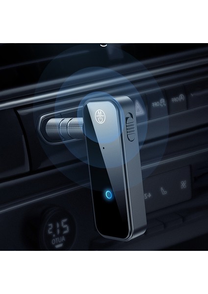 Aux Bluetooth Alıcı Verici, 2'si 1 Arada Bluetooth Kablosuz Ses Adaptörü, Kayıpsız Tak ve Çalıştır (Yurt Dışından)