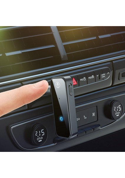 Aux Bluetooth Alıcı Verici, 2'si 1 Arada Bluetooth Kablosuz Ses Adaptörü, Kayıpsız Tak ve Çalıştır (Yurt Dışından)