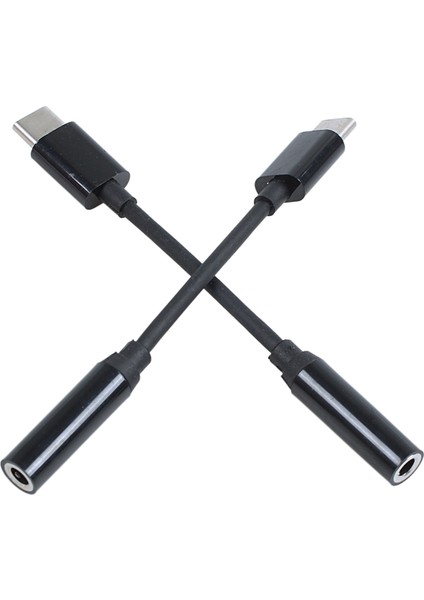 Paket USB C - 3,5 mm Kulaklık Jakı Adaptörü, Tip C Erkek - 3,5 mm Kadın Aux Jakı Stereo Kulaklık Dönüştürücü, Z/z Droid/force/play ve Diğer USB C Cihazları Için Uyumlu (Yurt Dışından)