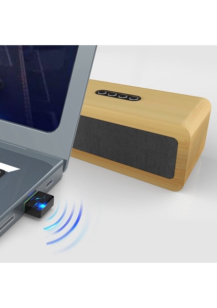 Bluetooth 5.1 Adaptör Sürücüsüz Tak ve Çalıştır Alıcı Verici Pc/dizüstü Bilgisayar/bilgisayar Için Uygundur (Yurt Dışından)