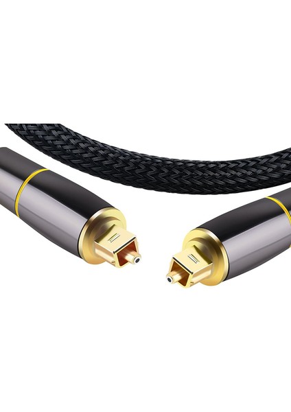Hıfı 5.1 Dijital Spdıf Fiber Toslink Optik Ses Kablosu 1 M Tv Kutusu Hoparlör Tel Soundbar Amplifikatör Subwoofer (Yurt Dışından) modelleri