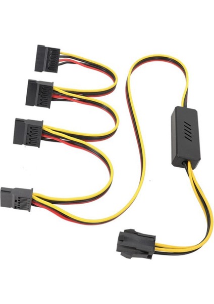 Anakart Cpu 4 Pimli Sabit Sürücü Kablosu Cpu 4pın - Sata Sabit Sürücü Güç Kaynağı Kablosu 12V - Sata Sabit Sürücü Kablosu (Yurt Dışından)