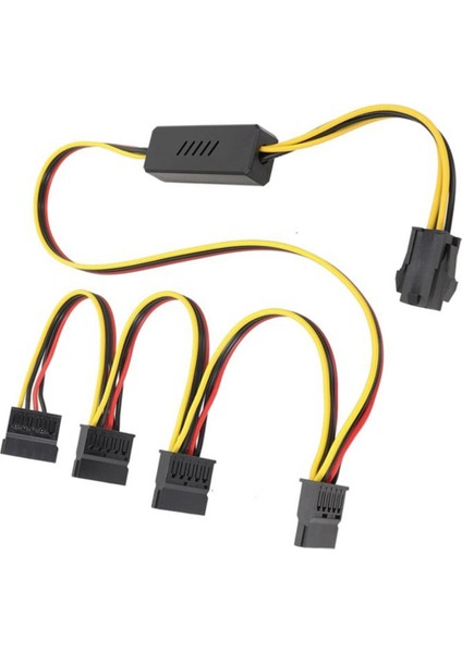 Anakart Cpu 4 Pimli Sabit Sürücü Kablosu Cpu 4pın - Sata Sabit Sürücü Güç Kaynağı Kablosu 12V - Sata Sabit Sürücü Kablosu (Yurt Dışından)