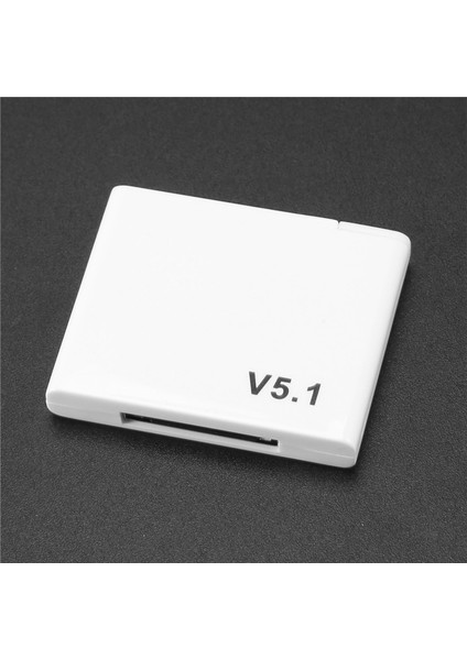 30 Pin Bluetooth 5.1 Ses Alıcısı A2DP Müzik Mini Kablosuz Adaptör Için 30PIN Jack Analog Hoparlör Beyaz (Yurt Dışından) indirimleri