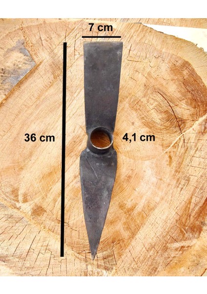 Tapan Bağ Bahçe Kazması 36X7 cm Tek Parça Kaynaksız