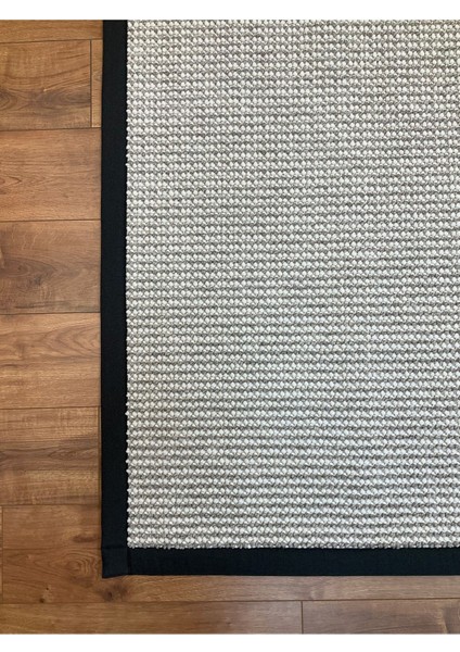 Kumaş Bordür Bej Bukle Siyah Bordür Halı Salon Koridor Mutfak Çocuk Odası Halısı Kilim S263 fırsatları