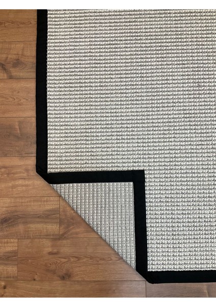 Kumaş Bordür Bej Bukle Siyah Bordür Halı Salon Koridor Mutfak Çocuk Odası Halısı Kilim S263 modelleri