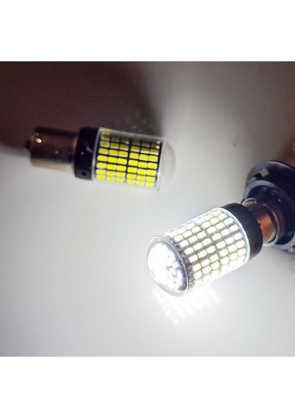 Beyaz LED Geri Vites Lambası 144 Ledli Geri Vites Ampulü Beyaz 93 LED Ampul 12V 2 Adet fırsatları