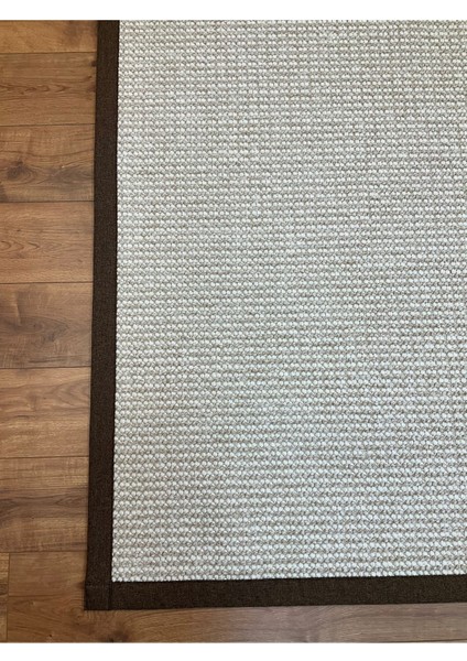 Kumaş Bordür Bej Bukle Siyah Bordür Halı Salon Koridor Mutfak Çocuk Odası Halısı Kilim S263 fırsatları