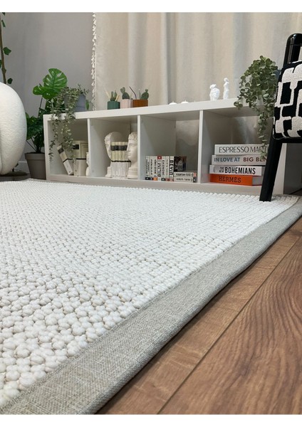 Kumaş Bordür Bej Bukle Siyah Bordür Halı Salon Koridor Mutfak Çocuk Odası Halısı Kilim S263 fiyatları