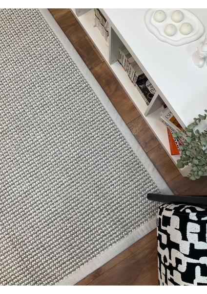 Kumaş Bordür Bej Bukle Siyah Bordür Halı Salon Koridor Mutfak Çocuk Odası Halısı Kilim S263 indirimleri