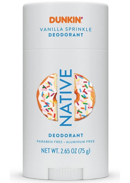 Dunkin Vanilla Sprinkle Alüminyumsuz Stick Deodorant 75 gr