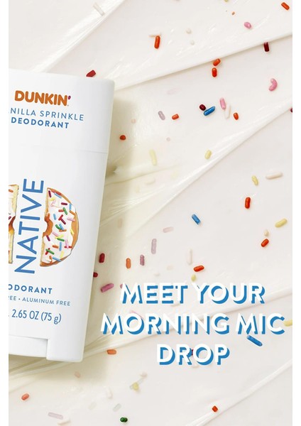 Dunkin Vanilla Sprinkle Alüminyumsuz Stick Deodorant 75 gr indirimleri