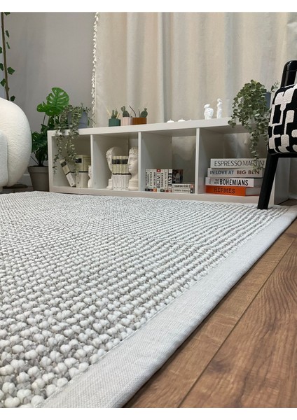 Kumaş Bordür Bej Bukle Siyah Bordür Halı Salon Koridor Mutfak Çocuk Odası Halısı Kilim S263 fiyatları