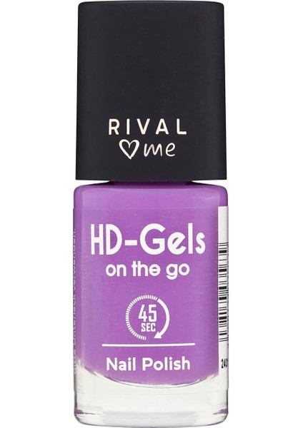 Hd-Gels Oje No.37 Violet Whisper Jel Efekt 9 ml