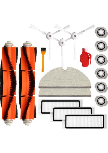 Süpürme Robotu Aksesuarları Için Uygun S50 T6 T7 Filtre Yan Fırça Ana Fırça Rulo Fırça Hepa Paspas (Yurt Dışından)