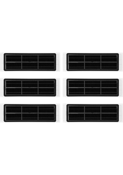 6 Adet S5 S502-00 S502-02 S5 Max S6 S6 Maxv S6 Saf E4 E5 Robot Vakum Parçası Aktif Karbon Filtreler (Yurt Dışından)