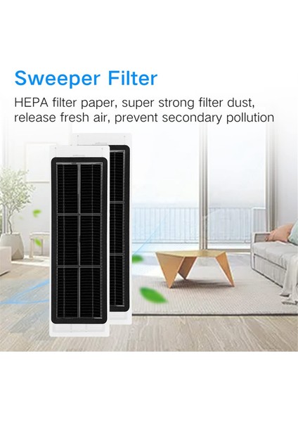 6 Adet S5 S502-00 S502-02 S5 Max S6 S6 Maxv S6 Saf E4 E5 Robot Vakum Parçası Aktif Karbon Filtreler (Yurt Dışından) modelleri