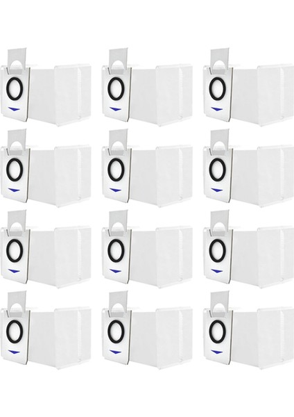 12 Adet Toz Torbası Deebot X1/x1 OMNI/T10 TURBO/T10 OMNI/T20 Pro /T20 OMNI/T20 Robot Vakum Poşeti (Yurt Dışından)