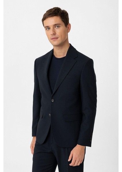 Lacivert Slim Fit Klasik Erkek Takım modelleri
