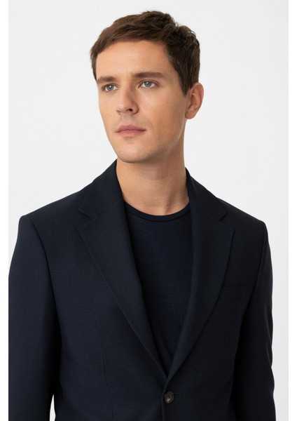 Lacivert Slim Fit Klasik Erkek Takım fırsatları