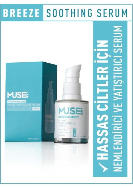 Breeze Hassas Ciltler Serum I Yatıştırıcı I Nemlendirici Spf 15