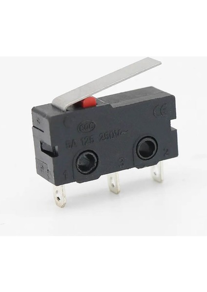 KW11-3Z-B Micro Switch Anahtar 16MM Kol 5A 250V Kollu No Nc Com Spdt Sınırlayıcı Momentary Buton Anahtar Araba Güç Fan Işık Makine Kontrol