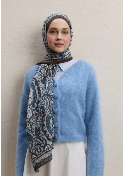 Elegant Desen Şal Kahve fiyatları