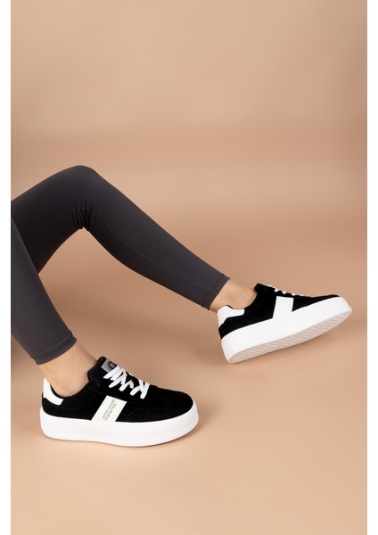 Hampton Kadın Siyah Beyaz Spor Ayakkabı BNI-11241 modelleri