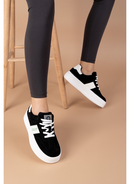 Hampton Kadın Siyah Beyaz Spor Ayakkabı BNI-11241 fırsatları