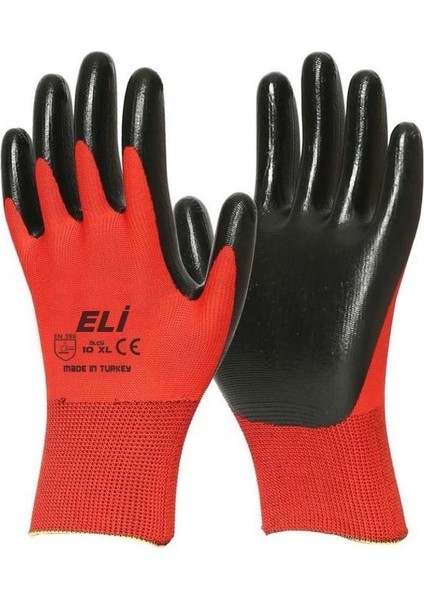 Eli Nitril İş Eldivenler 36(Çift)