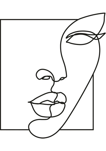 Kadın Silüet Women 3D Duvar Dekoru - Şık ve Minimalist Tasarım (19 cm ) fiyatları