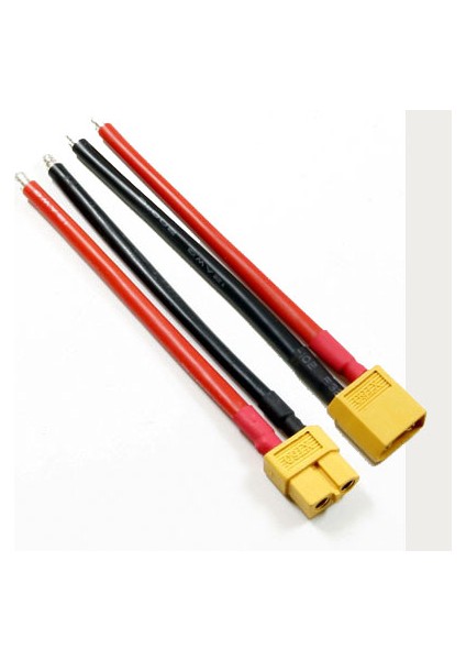 Xt-60 Erkek+Dişi Power Kablo 15 cm