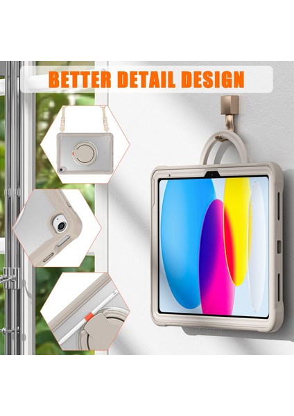 iPad 10. Nesil 10.9 2022 Için Hibrit Tablet Kılıfı (Yurt Dışından) indirimleri