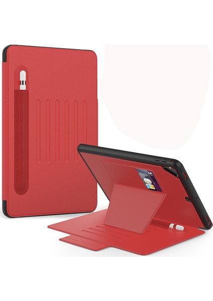 iPad 10.2 ve 10.2 (2020) Için Deri Kılıf (Yurt Dışından)