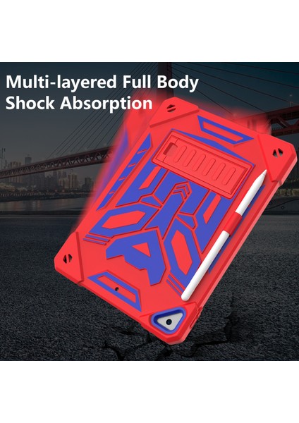 iPad 10.2 2019/2020/2021 Için Silikon+Pc Tablet Kılıfı (Yurt Dışından) fırsatları